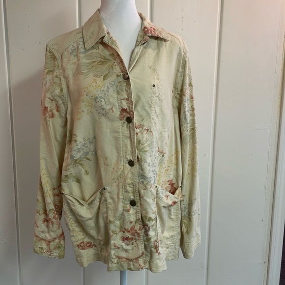 Ralph Lauren linen cotton blend jacket - Picture 1 of 9